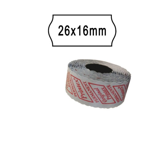 Rotoli prezzatrice 26x16 removibili confezione da 10 pezzi