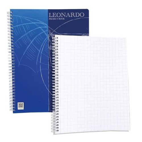 Blocco Leonardo Project Book con spirale e...