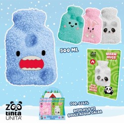 Borsa dell'acqua calda boule 500ml Tinta Unita Zoo