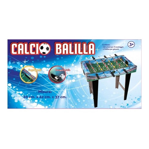 Calcio Balilla con gambe in legno