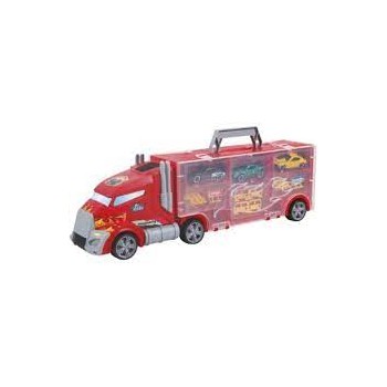 Camion trasporto con auto e segnaletica Transporter 40