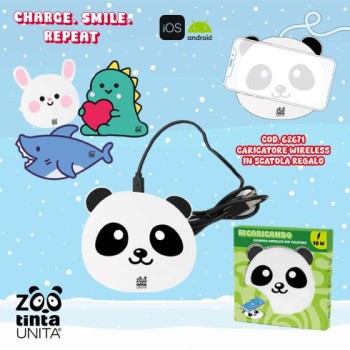 Caricatore Wireless Tinta Unita Zoo