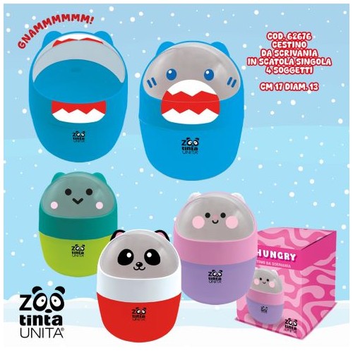 Cestino da scrivania Tinta Unitra Zoo