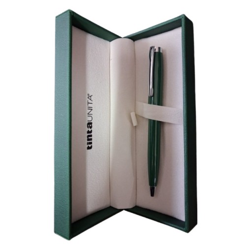 Cofanetto con Penna a sfera Tinta Unita Luxury...