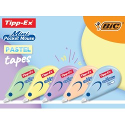 Correttore a nastro Tipp-Ex Mini Pocket Mouse Pastel