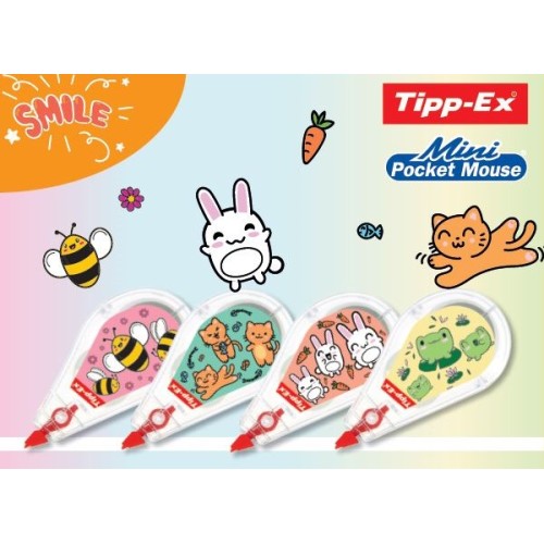 Correttore a nastro Tipp-Ex Mini Pocket Mouse...