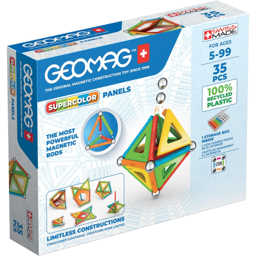 Costruzioni magnetiche Geomag Supercolor Panels...
