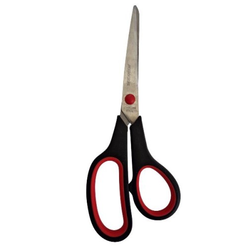 Forbici 21cm asimmetrico con manico gommato
