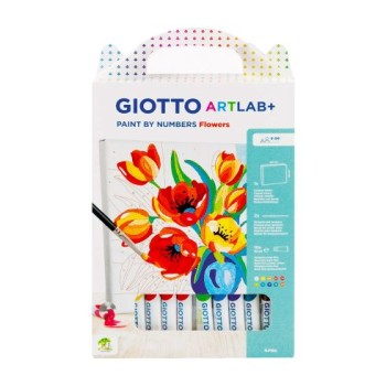 Giotto Art Lab Paint My Numbers Fiori