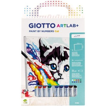 Giotto Art Lab Paint My Numbers Gatto