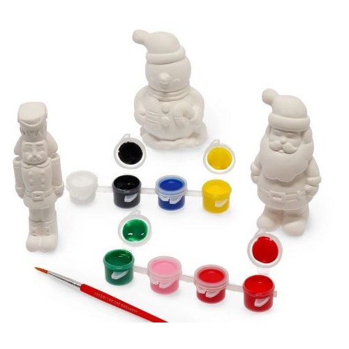 Kit Decorazione Statuette di Natale - Paint...