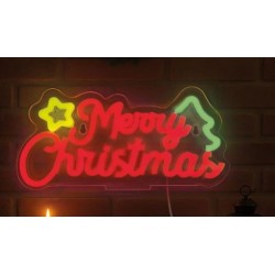 Lampada Led Effetto Neon - Merry Xmas - It's a Sign - Legami