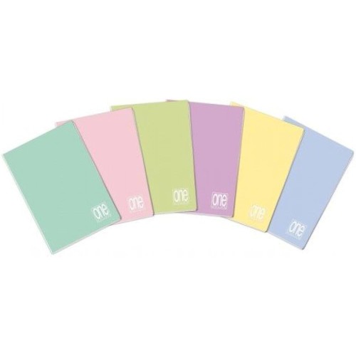 Maxi Quaderno A4 4mm colori pastel 96 fogli One...