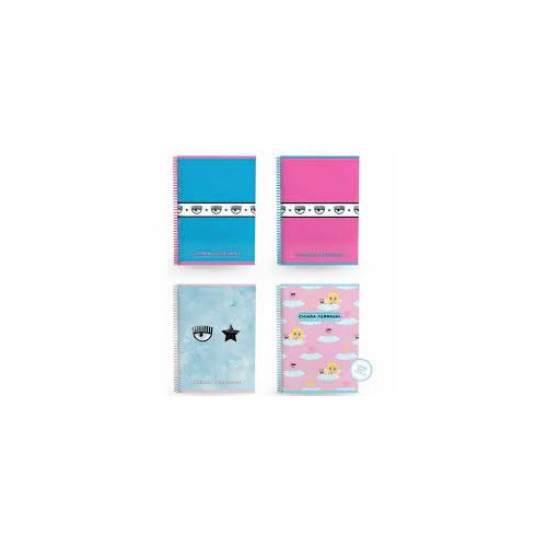 Maxi Quaderno A4 Spiralato 1R Chiara Ferragni -...