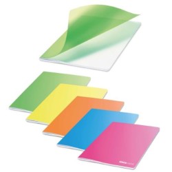 Maxi Quaderno A4 Tinta Unita Excellent Maxi Stretch 24+1 100 gr rigatura 4mm colori assortiti