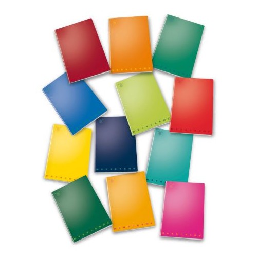 Mini quaderno 80 pagine 80gr 10x15cm rigatura...