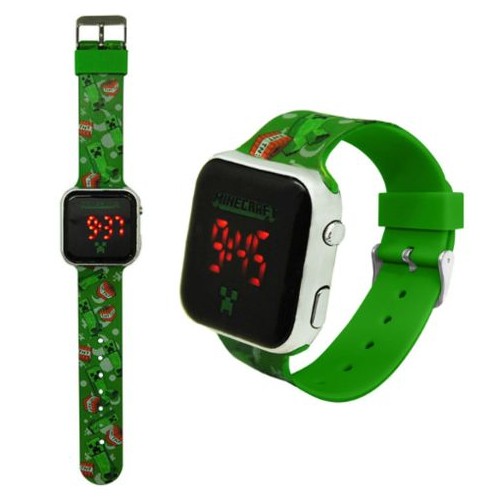 Orologio da polso Led Minecraft