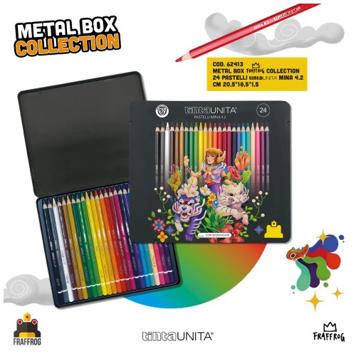 Pastelli Mina 4.2 Tinta Unita Fraffrog...