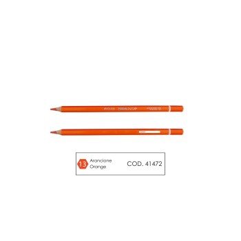 Pastello Tinta Unita 013 Arancione 13