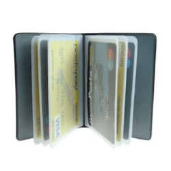 Pluricard Skin similpelle classico 14 tasche colori assortiti
