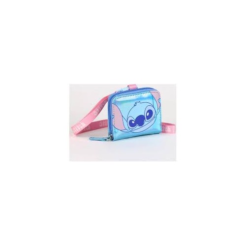Portafoglio Stitch con tracolla