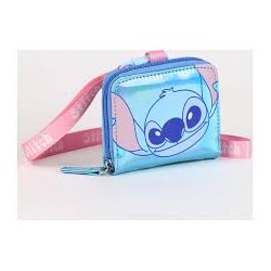 Portafoglio Stitch con tracolla