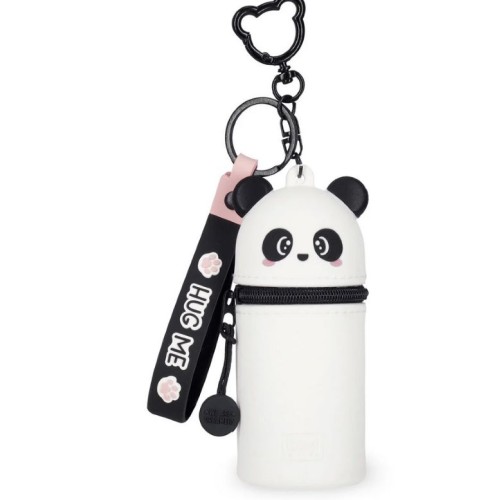 Portamonete con Portachiavi Panda - Mini Kawaii...