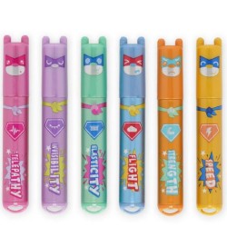 Set di 6 Mini Evidenziatori - Teddy's Superpower Legami
