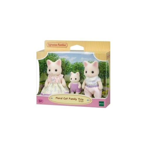 Sylvanian Families Trio Famiglia Gatto Flora