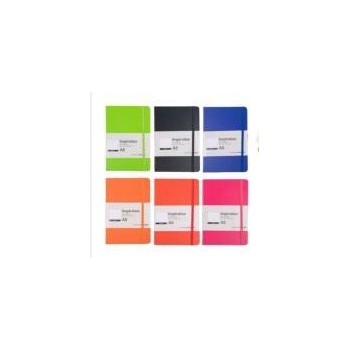 Taccuino Notebook formato A5 con elastico 96 pagine...