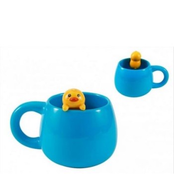 Tazza in Ceramica con Charm Papera I Total