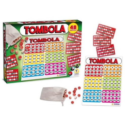 Tombola 48 cartelle con finestrelle