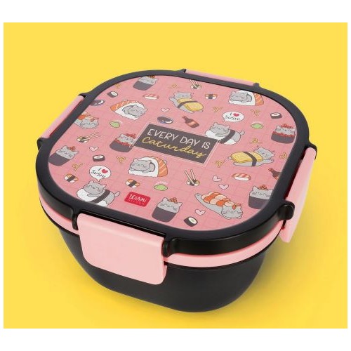 Contenitore Porta Pranzo 1700 ml - Sushi Cat -...