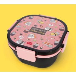 Contenitore Porta Pranzo 1700 ml - Sushi Cat - Lunch Box Legami