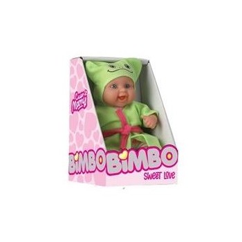 Bambolotto con accappatoio Bimbo Baby Love 21cm