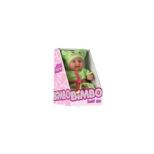 Bambolotto con accappatoio Bimbo Baby Love 21cm