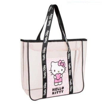 Borsa mare Hello Kitty in rete 62x39x20cm