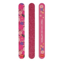 Set di 3 Lime per Unghie Flowers - Nails Before Males Legami