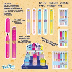 Evidenziatori con inchiostro profumato set da 6 pezzi colori assortiti Tinta Unita Juice
