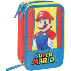 Astuccio 3 zip Super Mario