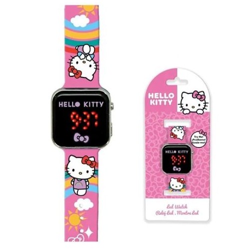 Orologio da polso digitale Led Hello Kitty