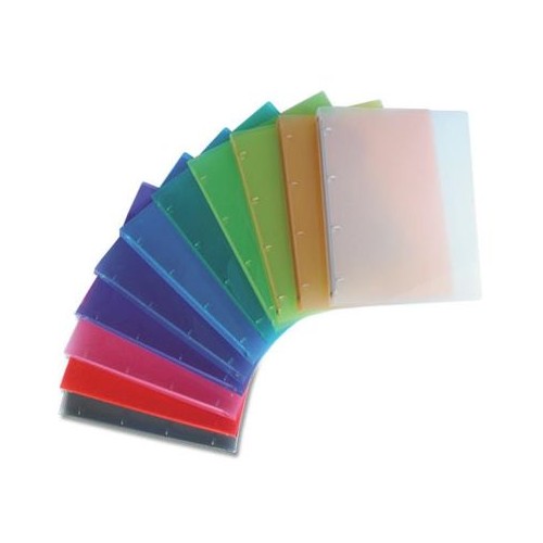 Raccoglitore ad anelli morbido in ppl colori...