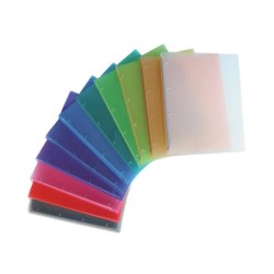 Raccoglitore ad anelli morbido in ppl colori assortiti