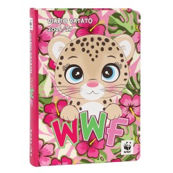 DIARIO DATATO 2026/2027 12 MESI WWF GHEPARDO FOTOGRAFICO