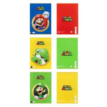 MAXI QUADERNO A4 RIGHE A (1°-2°) SUPERMARIO