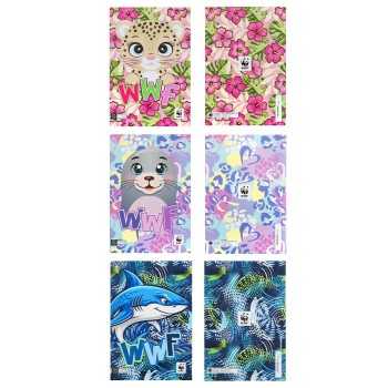 MAXI QUADERNO A4 RIGHE A (1°-2°) WWF ILLUSTRATO