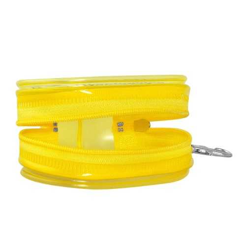 PORTATUTTO OVALE GIALLO HELLO KITTY LEISURE