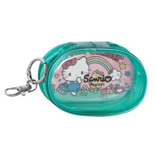 PORTATUTTO OVALE VERDE HELLO KITTY LEISURE