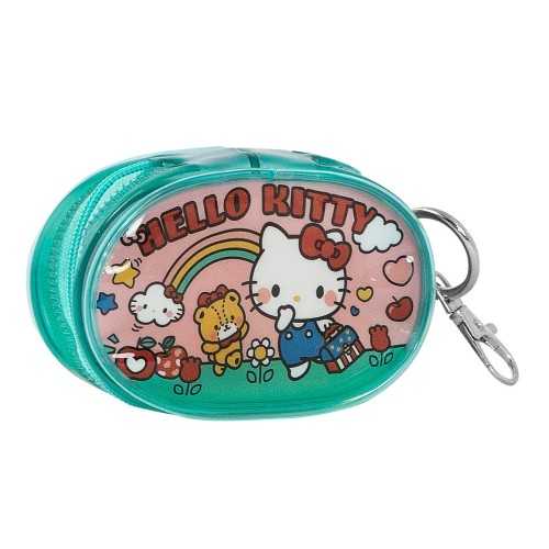 PORTATUTTO OVALE VERDE HELLO KITTY LEISURE
