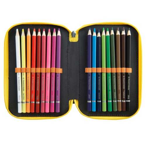 ASTUCCIO PORTACOLORI 3 ZIP DRAGON BALL SUPER